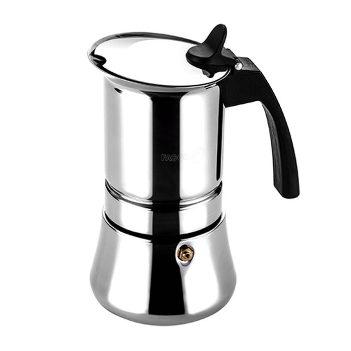 Fagor Cafetera Etnica 6 tazas Acero Inoxidable