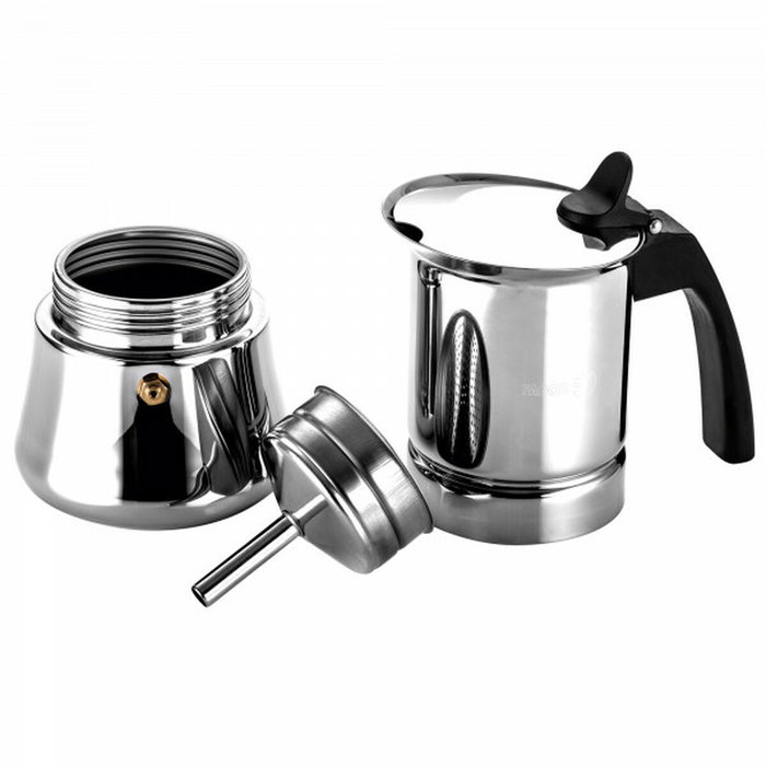 Fagor Cafetera Etnica 6 tazas Acero Inoxidable