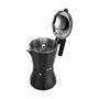 Fagor Tiramisú Cafetera de aluminio de 3 tazas, Negro