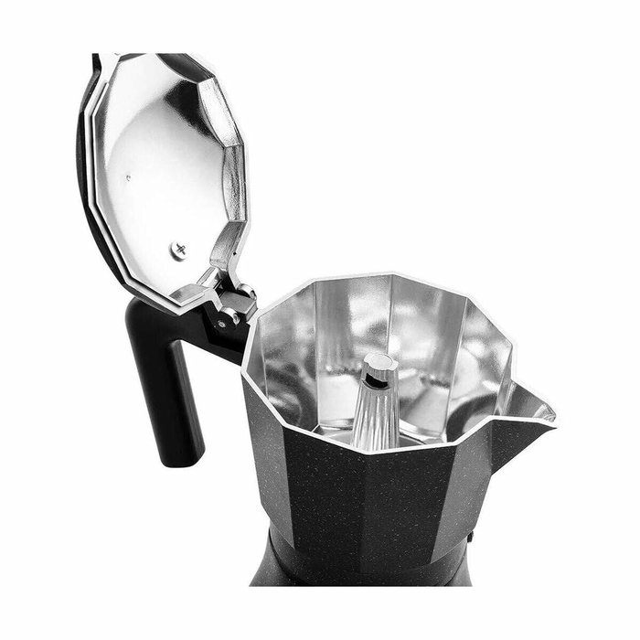 Fagor Cafetera Tiramisú de Aluminio 6 tazas Negro