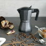 Fagor Cafetera Tiramisú de Aluminio 6 tazas Negro