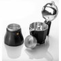 Fagor Cafetera Tiramisú de aluminio 12 tazas Negro