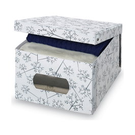 Domo Pack Living Caja guarda ropa vinilo Bon ton 39 x 50 x 24 cm