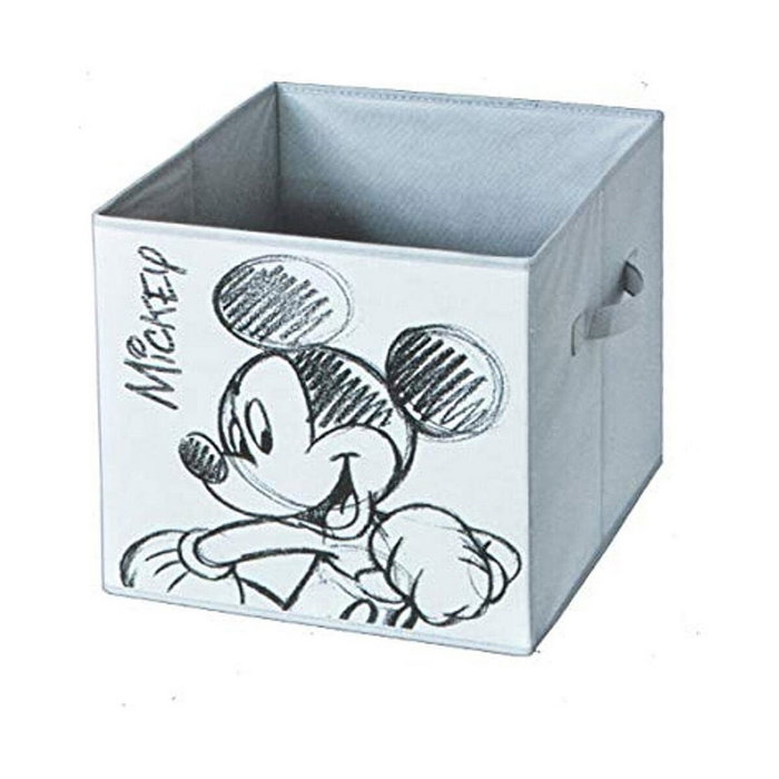 Domo Pack Living Cubo Mickey Gris claro 32 x 32 x 32 cm