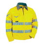 Cofra Cazadora Warning Talla 54 Amarilla con Bandas Reflectantes 3M y Scotchlite