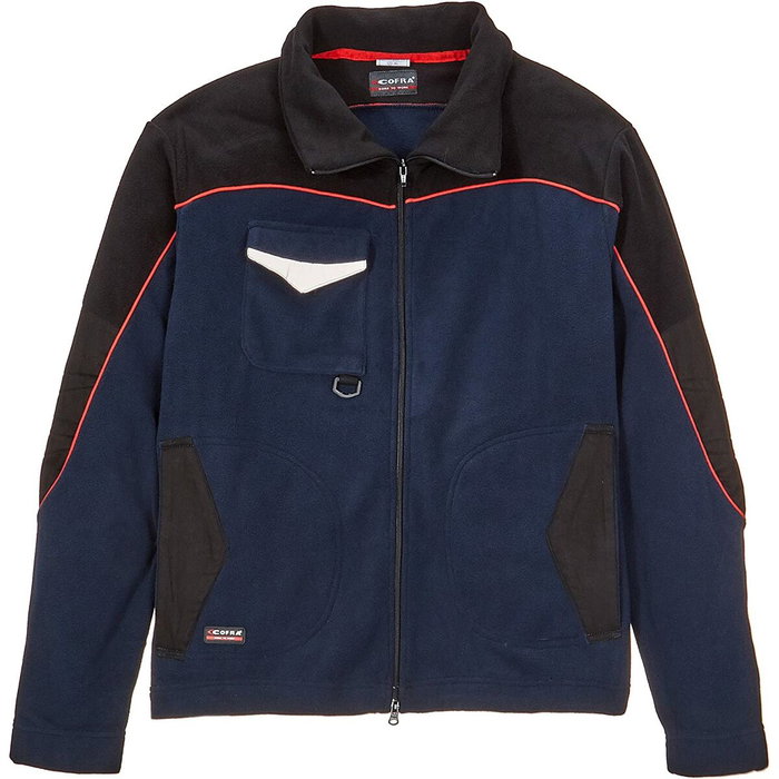 Cofra Cazadora Forro Polar Rider Azul Marino Negro Talla M