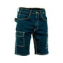 Cofra Manacor E50 - Bermuda de Trabajo Azul Marino, 70% Algodón 28% Poliéster 2% Elastán, No Detectable por Detector de Metales, para Construcción/Industria