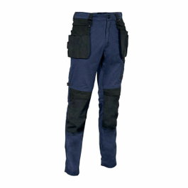 Cofra Pantalón Kudus Azul Marino / Negro Talla 42