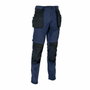 Cofra Pantalón de trabajo Kudus Azul marino / negro Talla 44