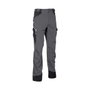 Cofra Pantalón de trabajo Hagfors gris oscuro / negro talla 42