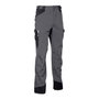 Cofra Pantalón de trabajo Hagfors Gris oscuro / negro talla 40