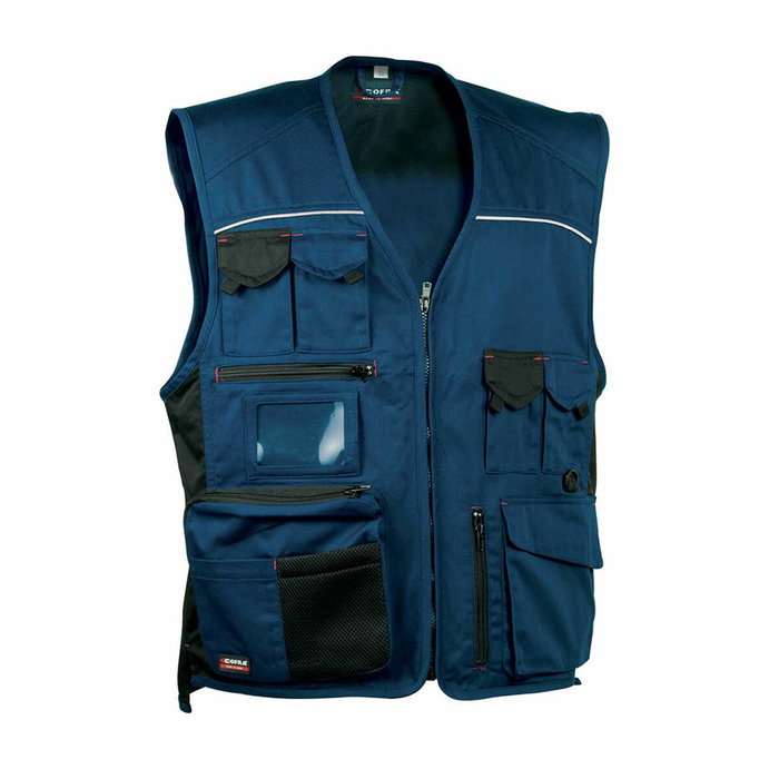 Cofra Chaleco Expert azul marino negro talla 56 Cofra Chaleco Expert azul marino negro talla 56