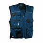 Cofra Chaleco Expert azul marino negro talla 56