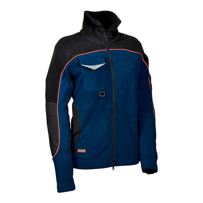 Cofra Rider Cazadora de Forro Polar Woman Azul Marino Negro Talla XL