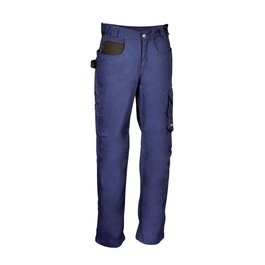 Cofra Pantalón mujer Walklander azul marino negro talla 42