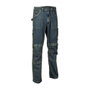 Cofra Pantalón de Trabajo Dortmund Azul Marino Talla 42 - Resistente a Abrasiones, Bolsillos Portaherramientas y Rodilleras Ajustables