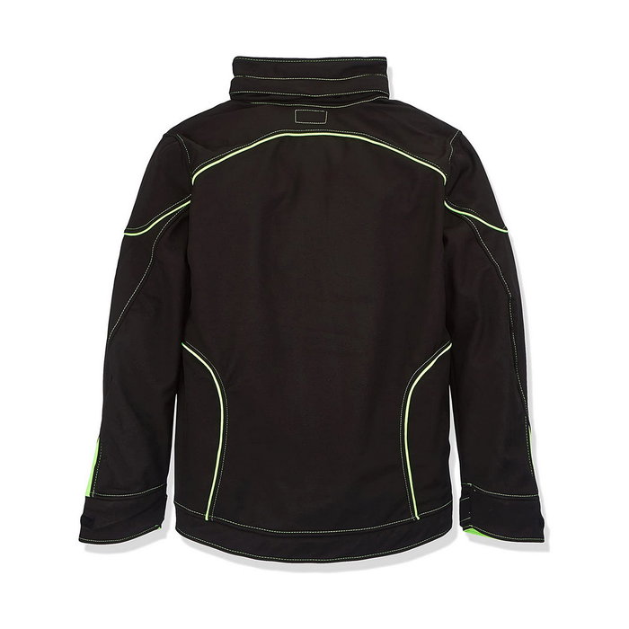 Cofra Cazadora softshell Tecka negro lime talla 50 Cofra Cazadora softshell Tecka negro lime talla 50