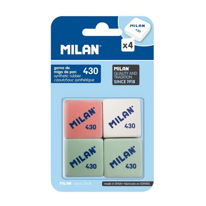 Milan Goma 430 Miga De Pan Blister -4U- Milan Goma 430 Miga De Pan Blister -4U-
