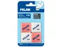 Milan Goma de Borrar 430 Miga de Pan, Colores Surtidos, Pack de 4