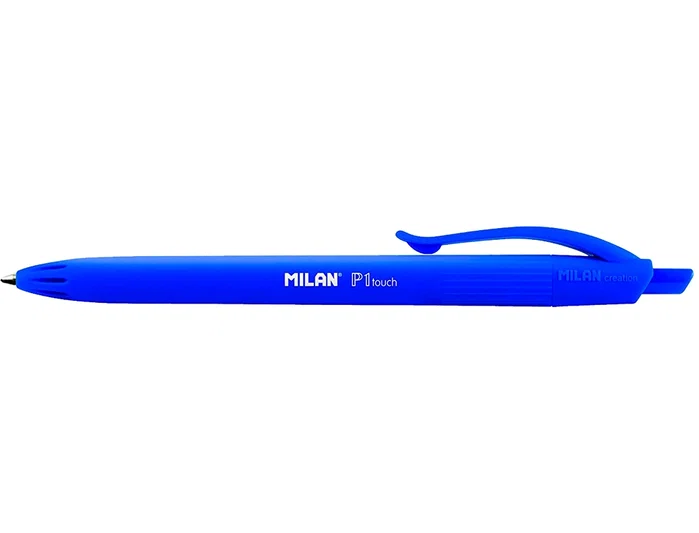 Milan P1 Touch Bolígrafo Retráctil Azul