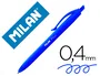 Milan P1 Touch Bolígrafo Retráctil Azul