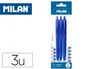 Milán Kit 3 Bolígrafos P1 Touch Tinta Azul