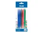 Milan Bolígrafo P1 Retractil Touch 1 mm Blister 5 Unidades Colores Surtidos
