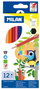 Milán Kit de 12 lápices hexagonales de colores