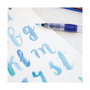 Milán Kit Pincel Water Brush Recargable y 5 Lápices Acuarelables