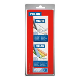 Milán Conjunto 1/c Tizas Blancas +1/c Tizas De Colores Blíster 20 Unidades