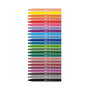 Milán Kit 24 Rotuladores de Punta Cónica de 5 mm, Colores Brillantes
