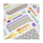 Milán Pack de 4 marcadores fluorescentes color pastel punta biselada