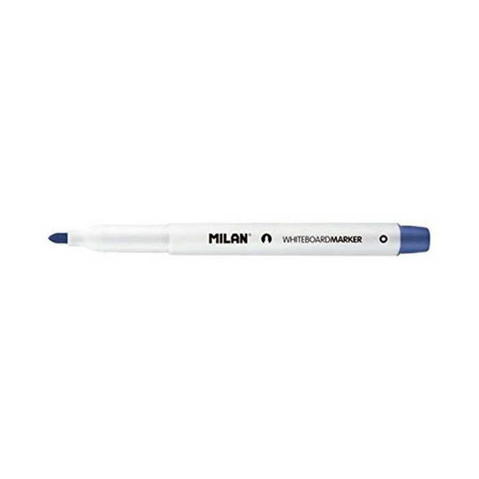 Milán Caja de 12 Rotuladores para Pizarra Blanca Azul 3,7 mm Milán Caja de 12 Rotuladores para Pizarra Blanca Azul 3,7 mm