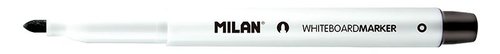 Milán Rotuladores para Pizarra Blanca Negro 3,7 mm (Caja de 12)
