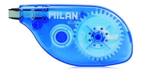 Milán Cinta correctora Azul 5 mm x 8 m Milán Cinta correctora Azul 5 mm x 8 m
