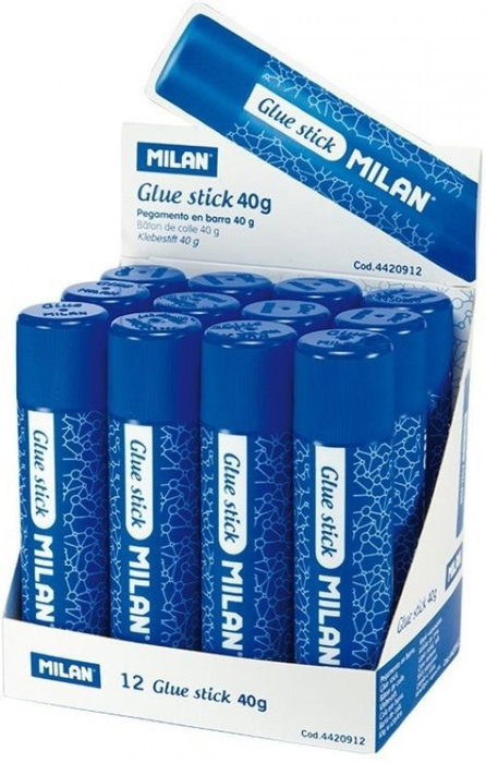 Milán Pegamento en barra 40 g Azul
