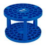 Milan Soporte para Pinceles con Capacidad para 49 Pinceles Azul PVC