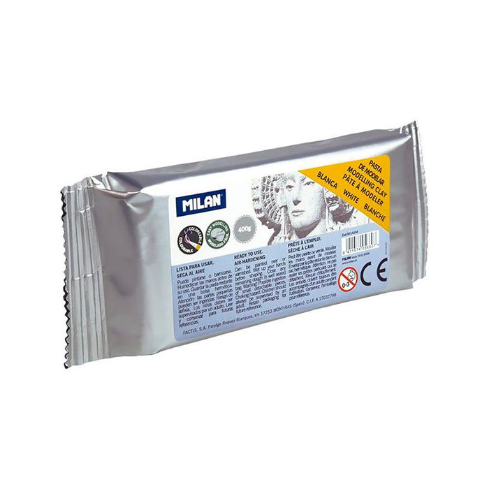 Milán Pasta para modelar blanca 400 g Milán Pasta para modelar blanca 400 g