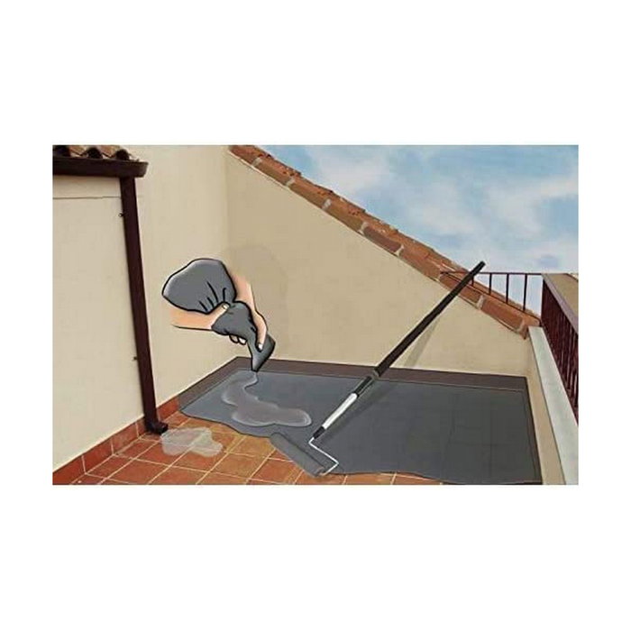 Fischer Impermeabilizante elástico gris 4 l Fischer Impermeabilizante elástico gris 4 l