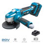 Koma Tools Kit Amoladora Angular 20V con Batería 4.0Ah y Cargador