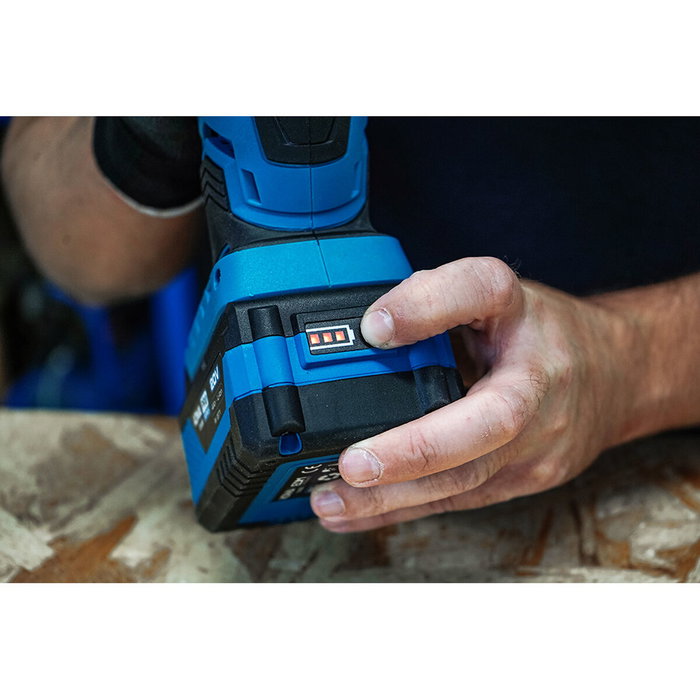 Koma Tools Kit Amoladora Angular 20V con Batería 4.0Ah y Cargador