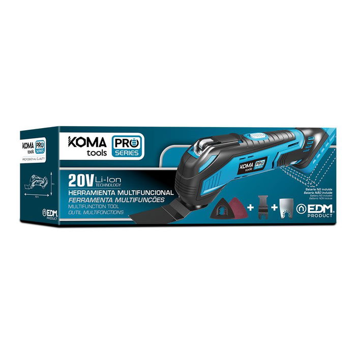 Koma Tools 20v-mh Multiherramienta 20 V 31,3 x 11cm (sin Batería ni Cargador)
