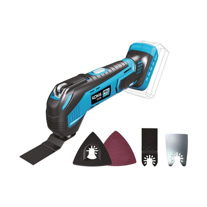 Koma Tools Multiherramienta Oscilante 20V Pro Series sin batería ni cargador Koma Tools Multiherramienta Oscilante 20V Pro Series sin batería ni cargador