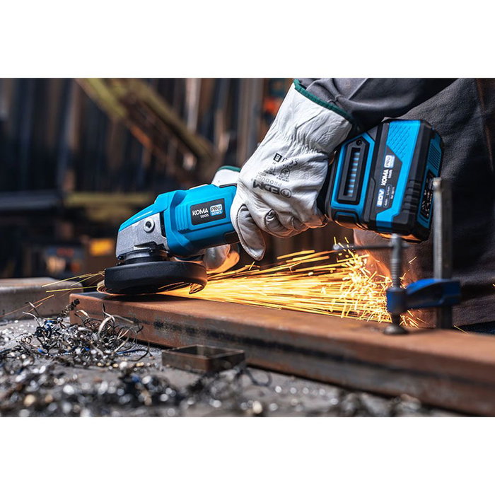 Koma Tools Amoladora Angular Brushless 20V Ø125 mm (sin batería ni cargador) 20v-amb Koma Tools Amoladora Angular Brushless 20V Ø125 mm (sin batería ni cargador) 20v-amb
