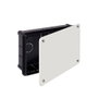 Solera 314 Caja de empotrar rectangular 200x130x60mm con tornillos para instalación eléctrica