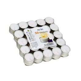 Magic Lights Pack 50 unid. Velas Blancas sin aroma 12g