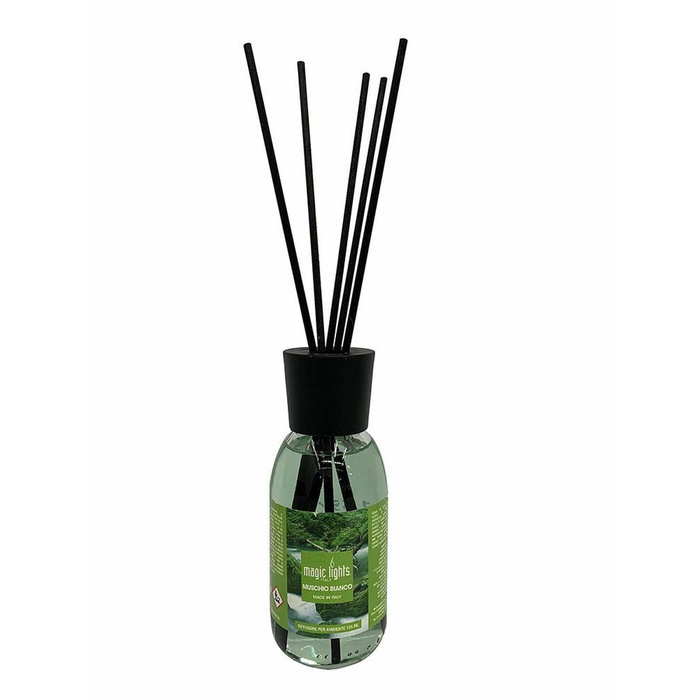 Magic Lights Difusor de aroma mikado musk blanco 125 ml