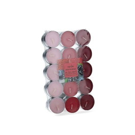 Magic Lights Pack de 30 Velas Perfumadas con Aroma Frutos Rojos