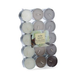 Magic Lights Pack 30 uds. Velas Perfumadas Aroma Vainilla 3,7cm