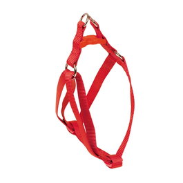 Nayeco Arnés Basic Rojo para Perro 45-60 x 2,5 cm Nylon Trenzado Ajustable